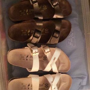 2 Pair, Birkenstock sandals, 38
